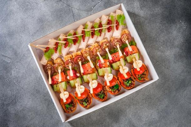 Фуршетная Коллекция закусок XL (60 шт) Фуршетная Коллекция закусок XL (60 шт)