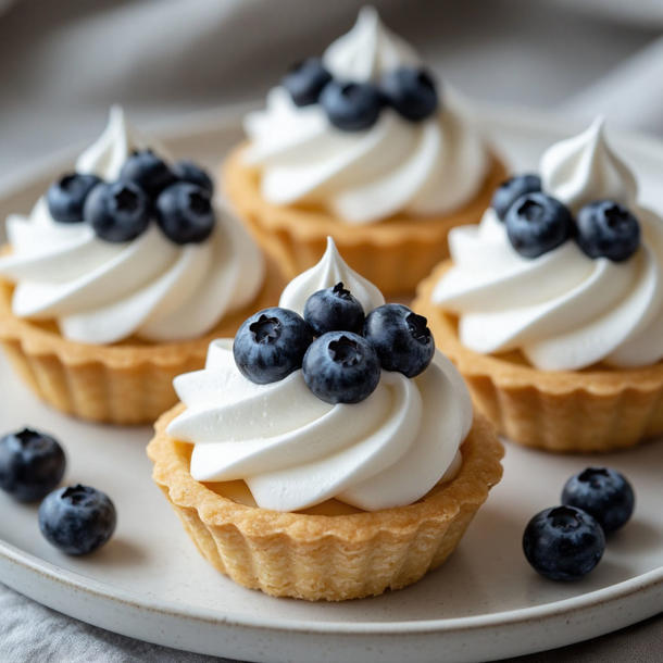 Тарталетка с меренгой и свежей ягодой Тарталетка с меренгой и свежей ягодой