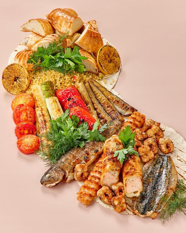 Рыбное ассорти на компанию (5 персон)