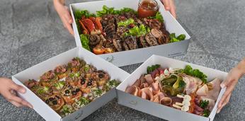 Фуршетный сет с горячими закусками на 10 персон